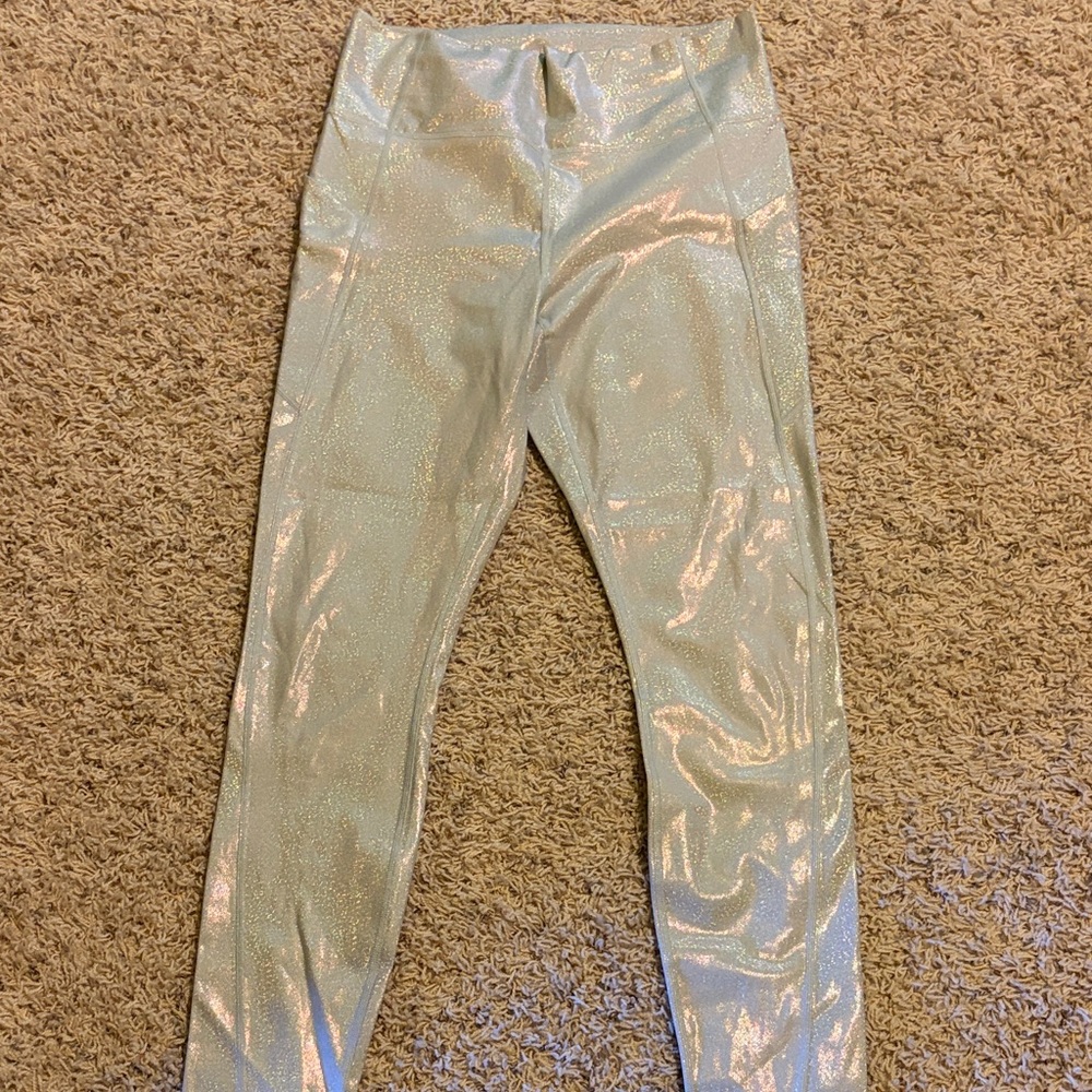 Fabletics Shimmer Metallic Leggings